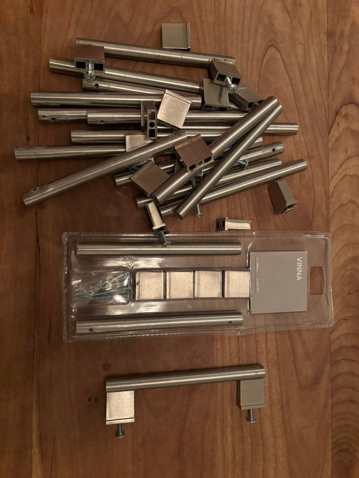 Vinna hangrepen ikea rvs, Ophalen of Verzenden