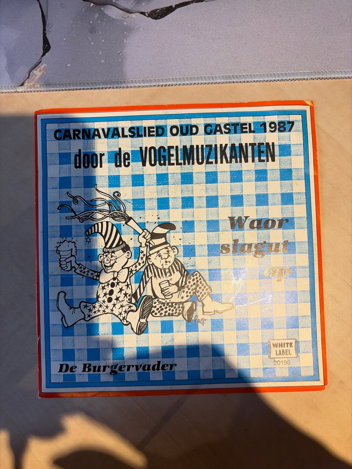 Carnavalslied Oud Gastel 1987 - De Vogelmuzikanten, Ophalen of Verzenden, Gebruikt, Single