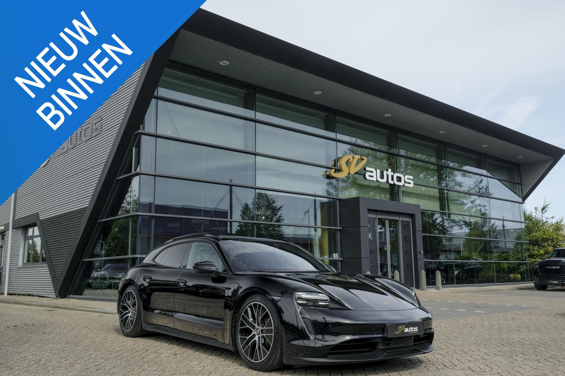 Porsche Taycan Sport Turismo 476pk Performance Plus 93kwh Pa, Automaat, Achterwielaandrijving, Gebruikt, 4 stoelen