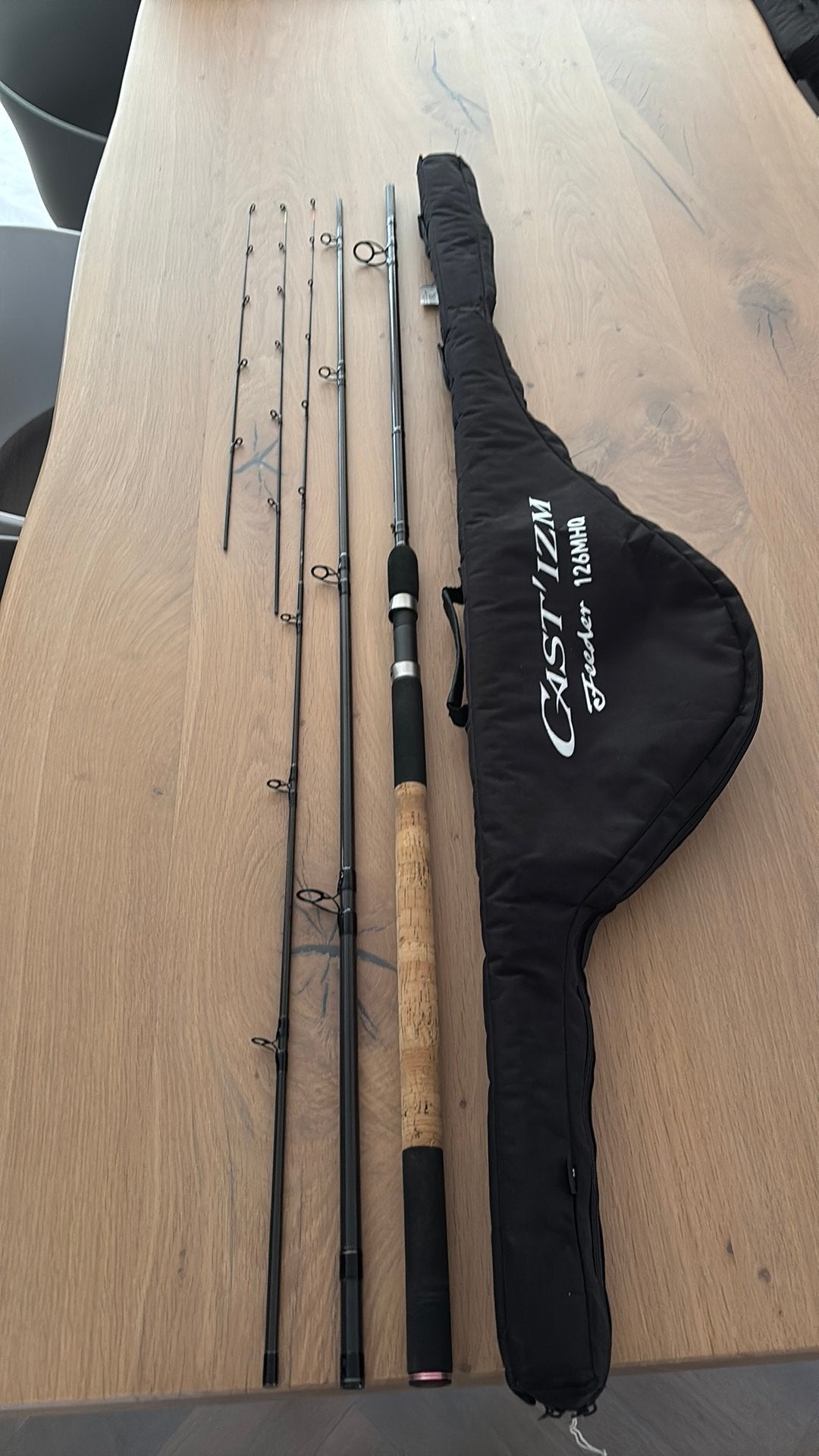 Daiwa Cast’IZM 126 MHQ feeder hengel nieuwstaat, Ophalen of Verzenden, Zo goed als nieuw, Werphengel
