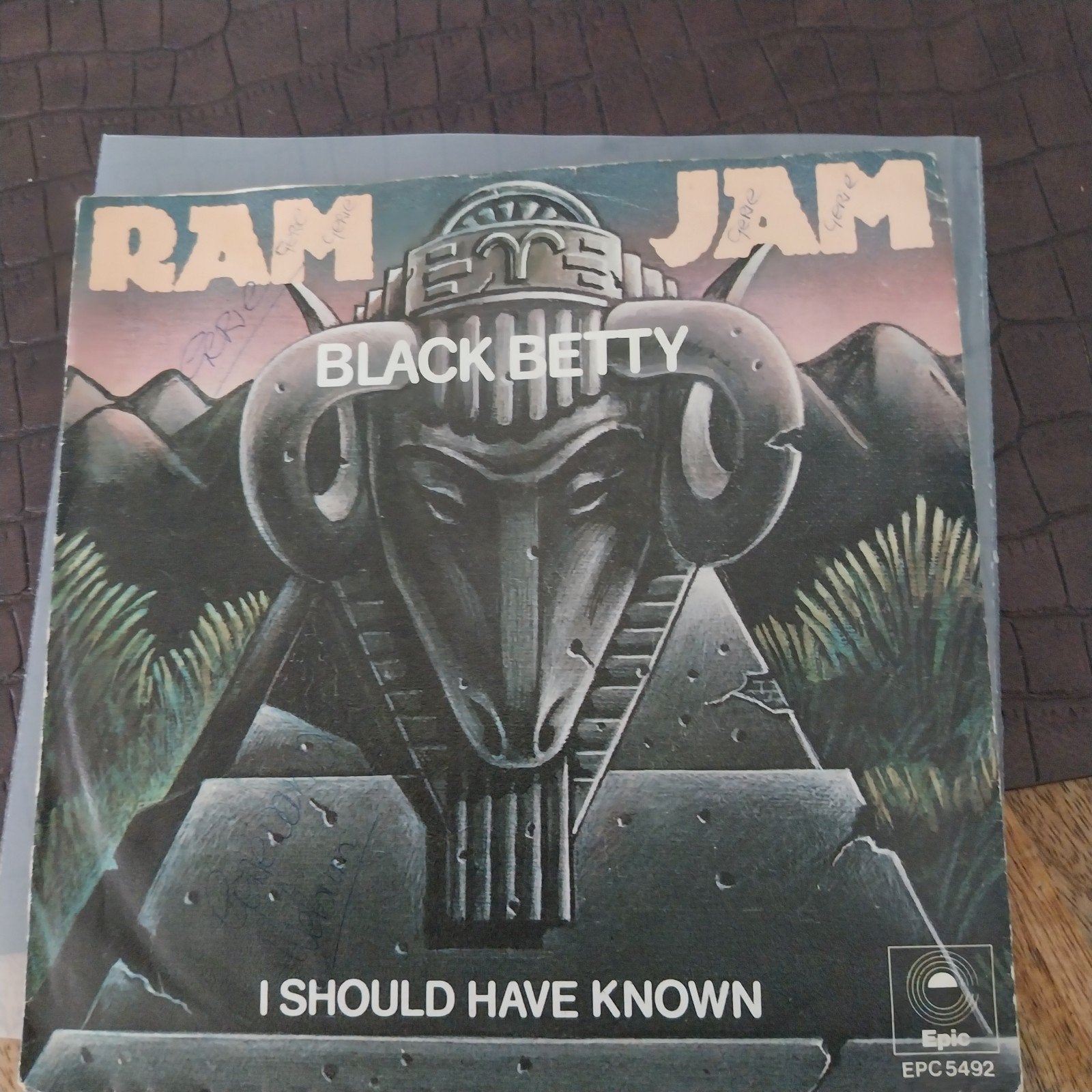 Ram Jam - Black Betty / I Should Have Known (Single), Cd's en Dvd's, Vinyl Singles, Ophalen of Verzenden, Gebruikt, Rock en Metal