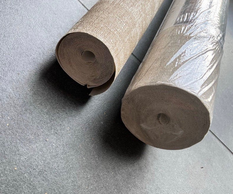 Casamance Le Velours Johara: Velourlook!, Ophalen of Verzenden, Vinylbehang, Beige