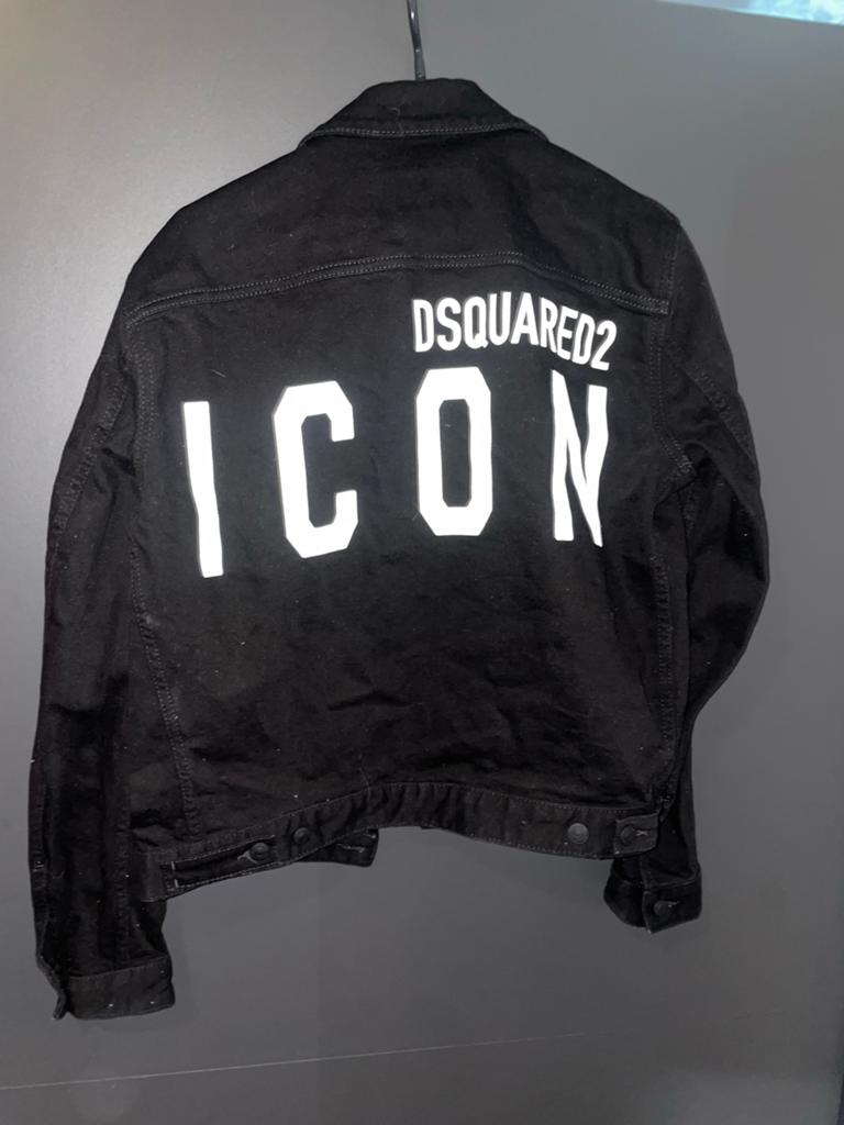 Dsquared2 Icon spijkerjack, Ophalen of Verzenden, Zo goed als nieuw, Maat 48/50 (M), Zwart