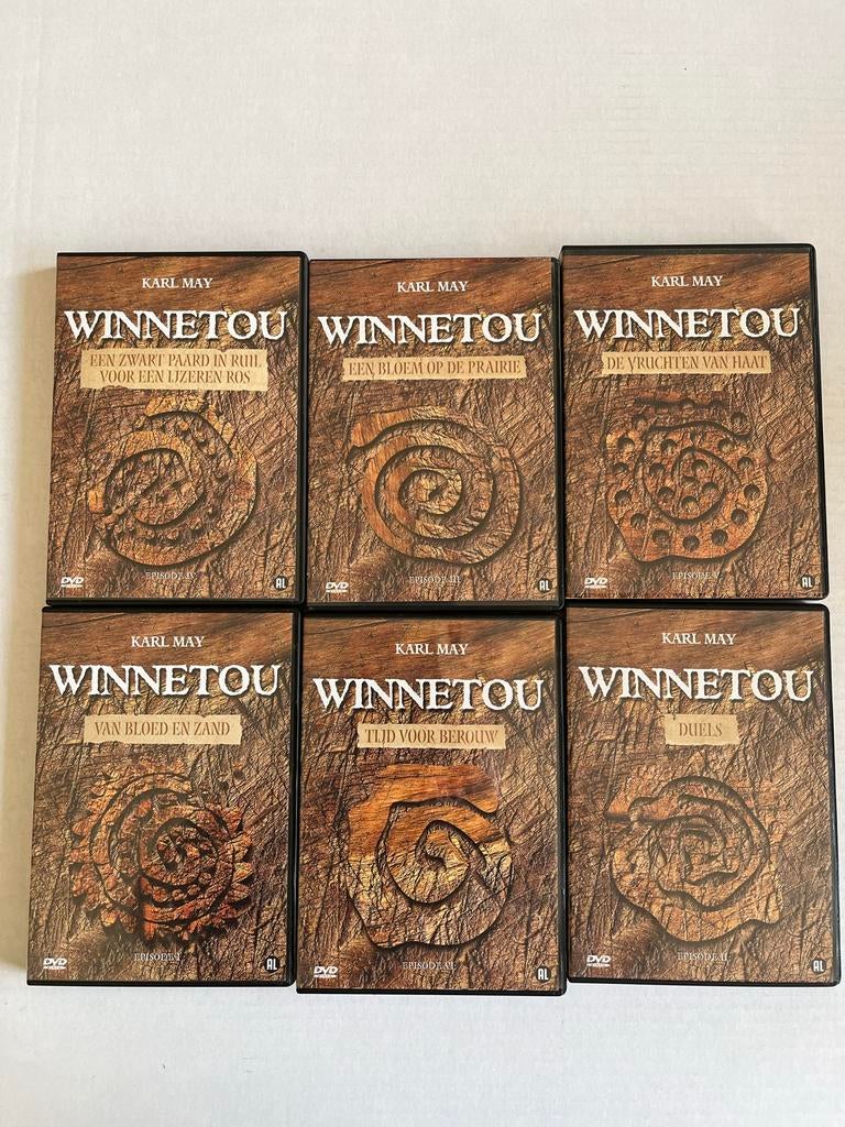 Winnetou DVD - 6 afleveringen, Cd's en Dvd's, Dvd's | Drama, Gebruikt, Drama, Vanaf 6 jaar, Ophalen of Verzenden
