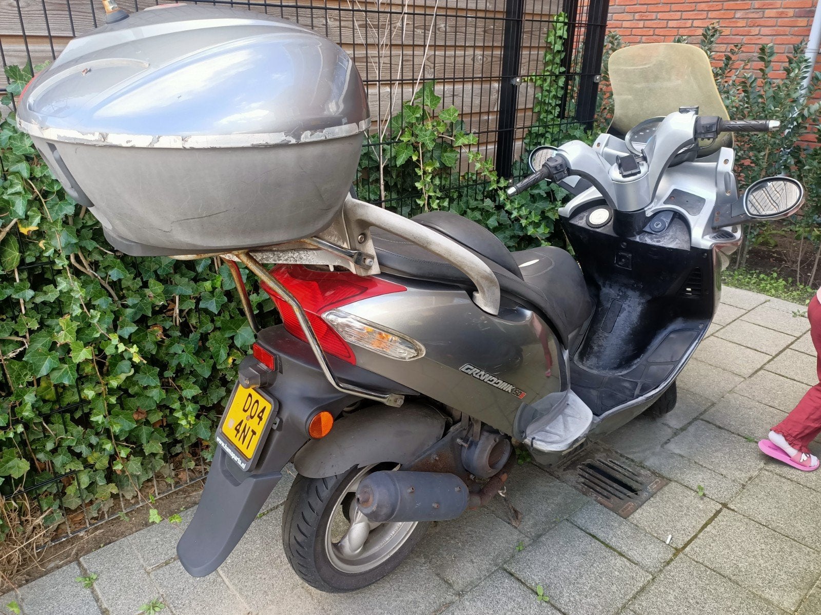 Kymco Grand Dink 50S Scooter - Grijs, Ophalen, Gebruikt