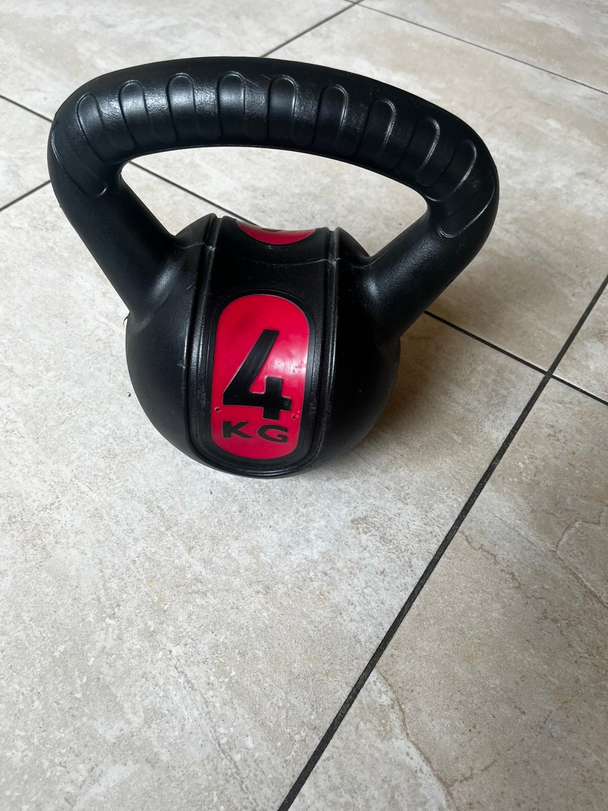 Kettlebell 4 kg, Ophalen of Verzenden, Gebruikt, Kettlebell
