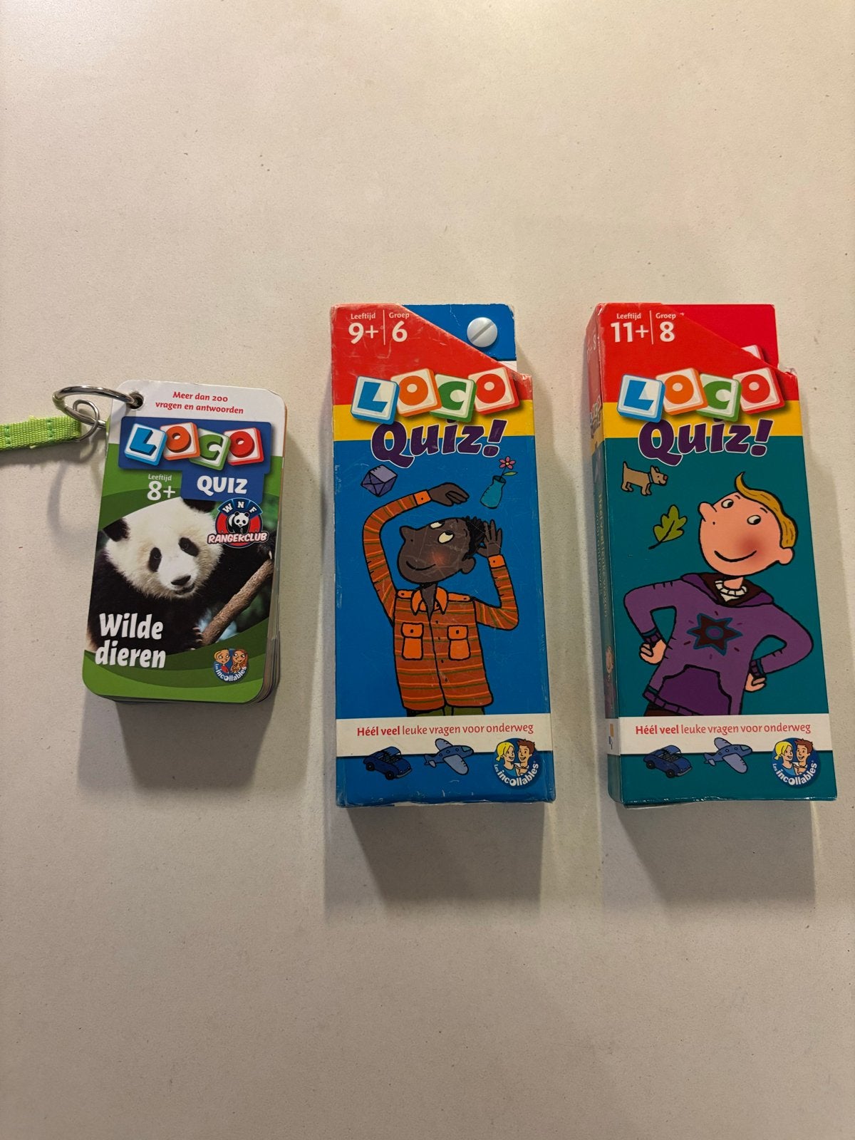 Loco Quiz! en Loco Quiz! Wilde Dieren - Educatieve Spellen, Ophalen of Verzenden, Gebruikt, Puzzelen