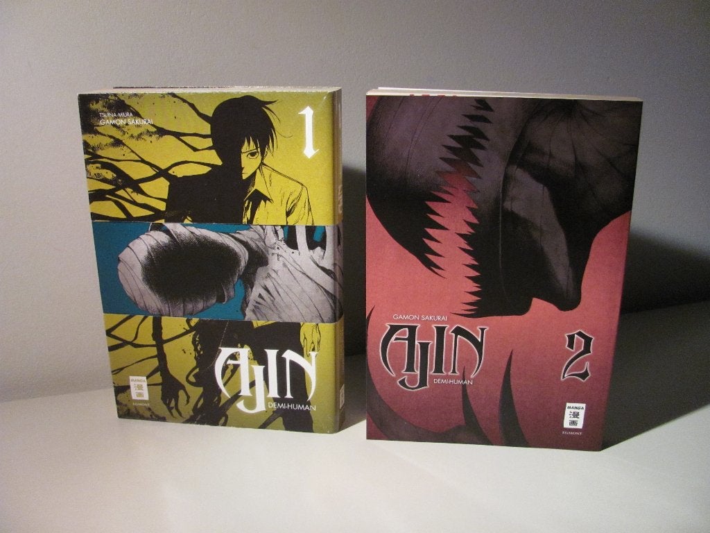 Ajin Demi Human 1 & 2 Manga / Gamon Sakurai ( Variant ), Boeken, Gelezen, Ophalen of Verzenden, Japan (Manga), Meerdere comics