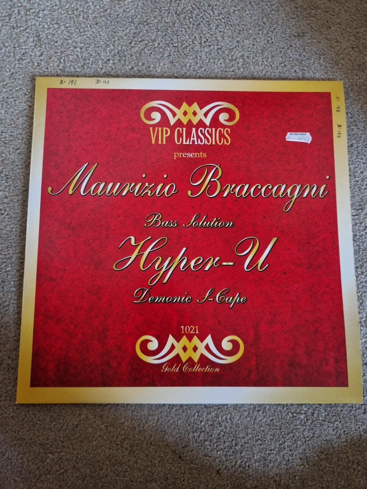 Maurizio Braccagni - Hyper-U / Demonic L-Cape (Vinyl), Ophalen, LP, Originele persing, Dance