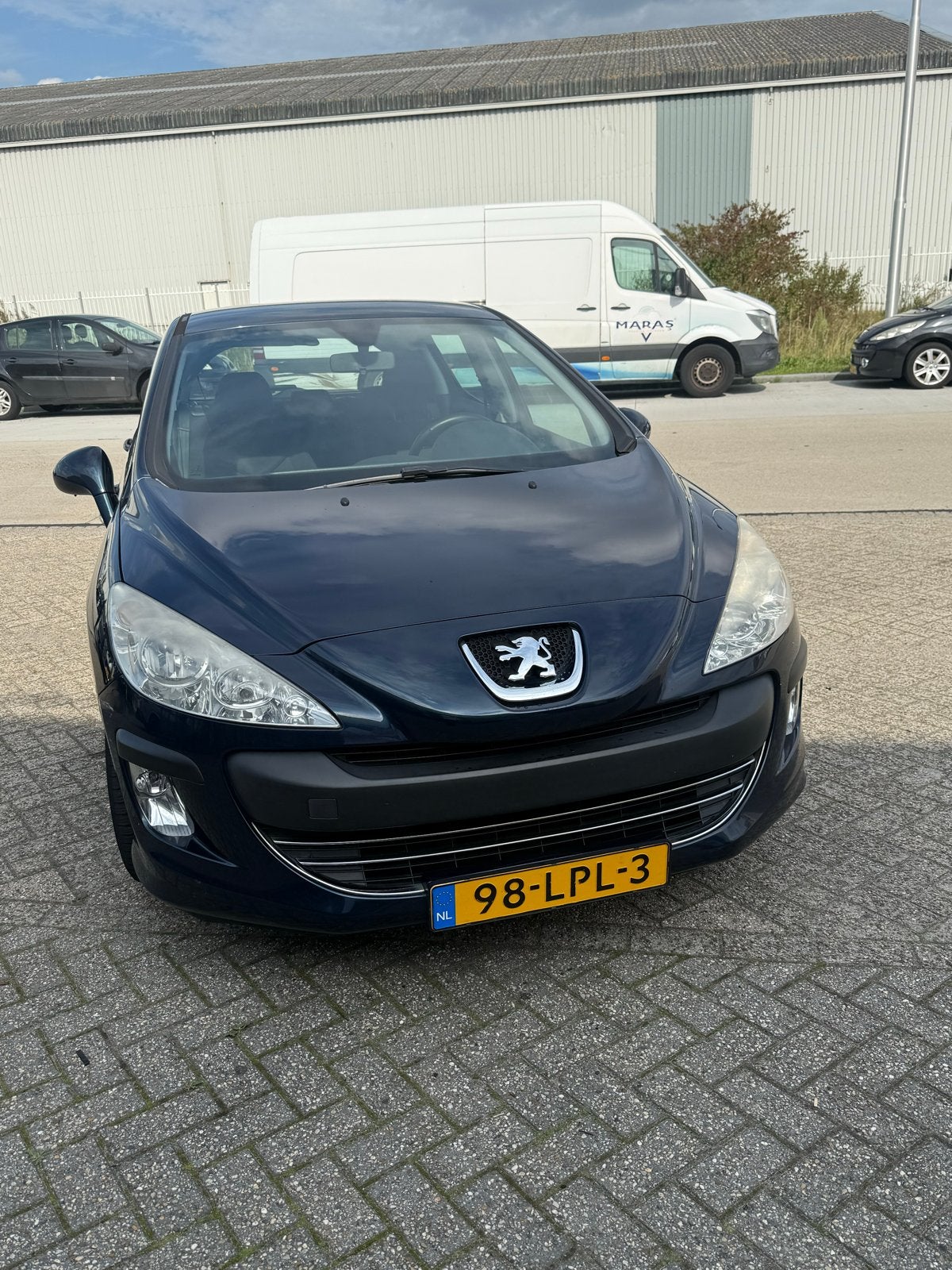 Peugeot 308 1.6 VTI 16V 5-DRS 2009 Blauw, Auto's, Voorwielaandrijving, 15 km/l, 680 kg, 4 cilinders