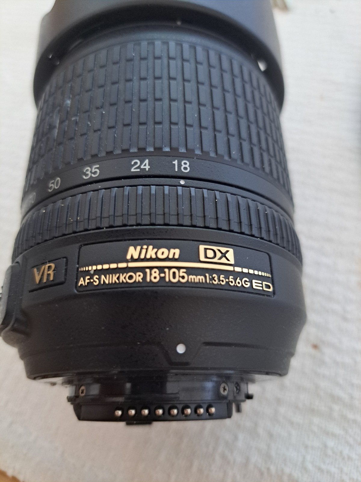 Nikon AF-S NIKKOR 18-105mm f/3.5-5.6G ED VR DX Lens, Ophalen of Verzenden, Gebruikt, Standaardlens, Zoom