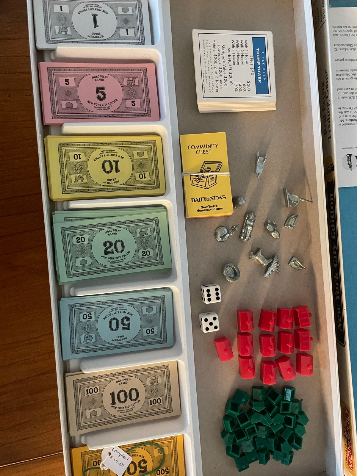 Monopoly New York City Edition - Compleet spel, Hobby en Vrije tijd, Gezelschapsspellen | Bordspellen, Ophalen of Verzenden, Gebruikt