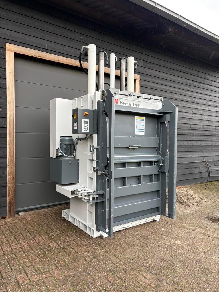 HSM V-Press 1160 MAX | 60 ton | Balenpers | Papierpers, Ophalen of Verzenden