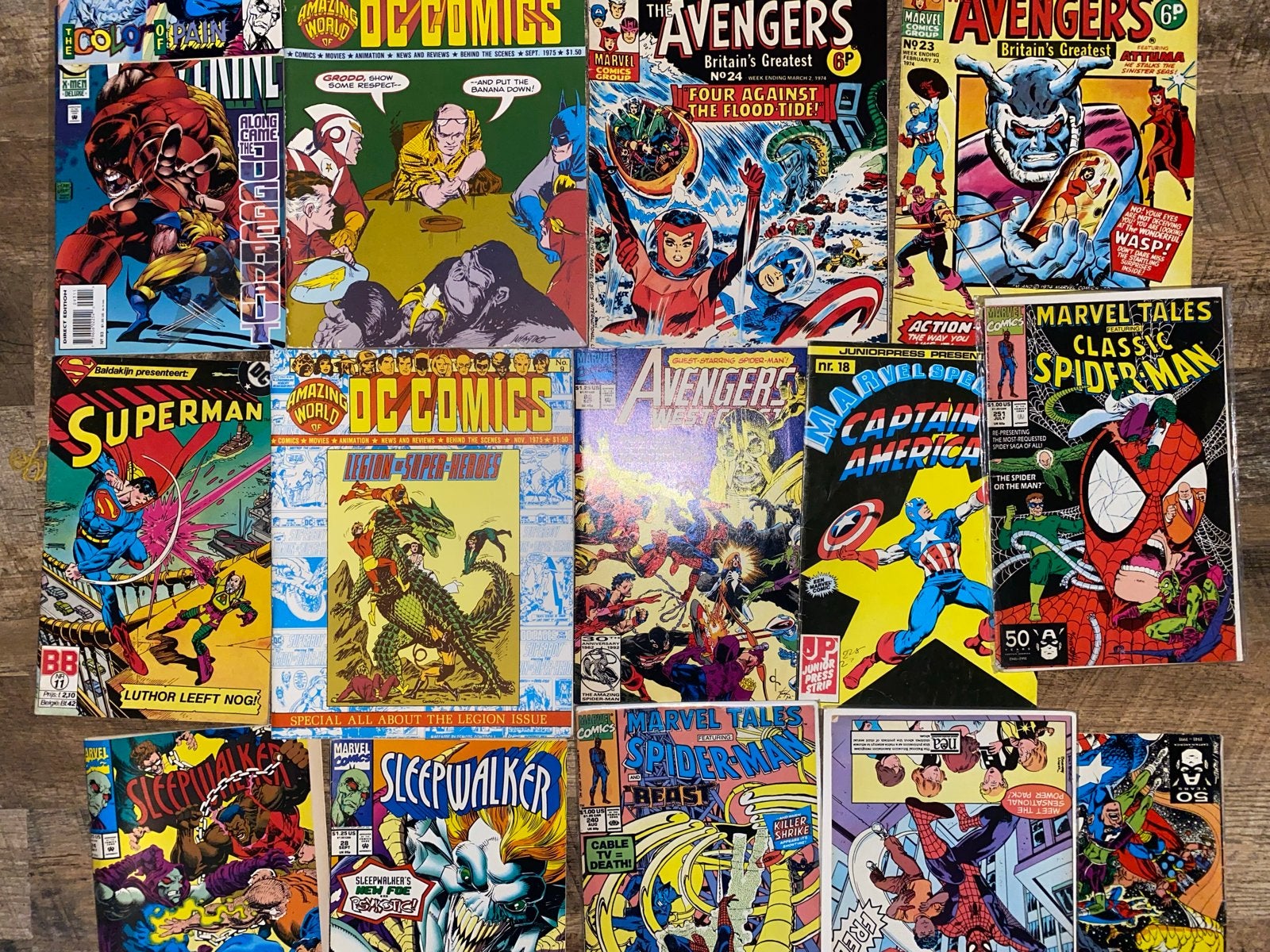 Grote collectie Vinted stripboeken - Marvel & DC Comics, Boeken, Meerdere comics, Ophalen of Verzenden, Gelezen, Amerika