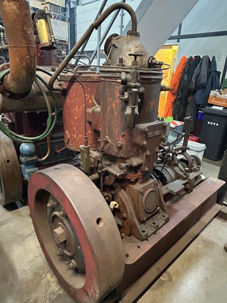 Kromhout M2, Doe-het-zelf en Verbouw, Motoren, Ophalen, Gebruikt, Dieselmotor, Minder dan 1400 rpm