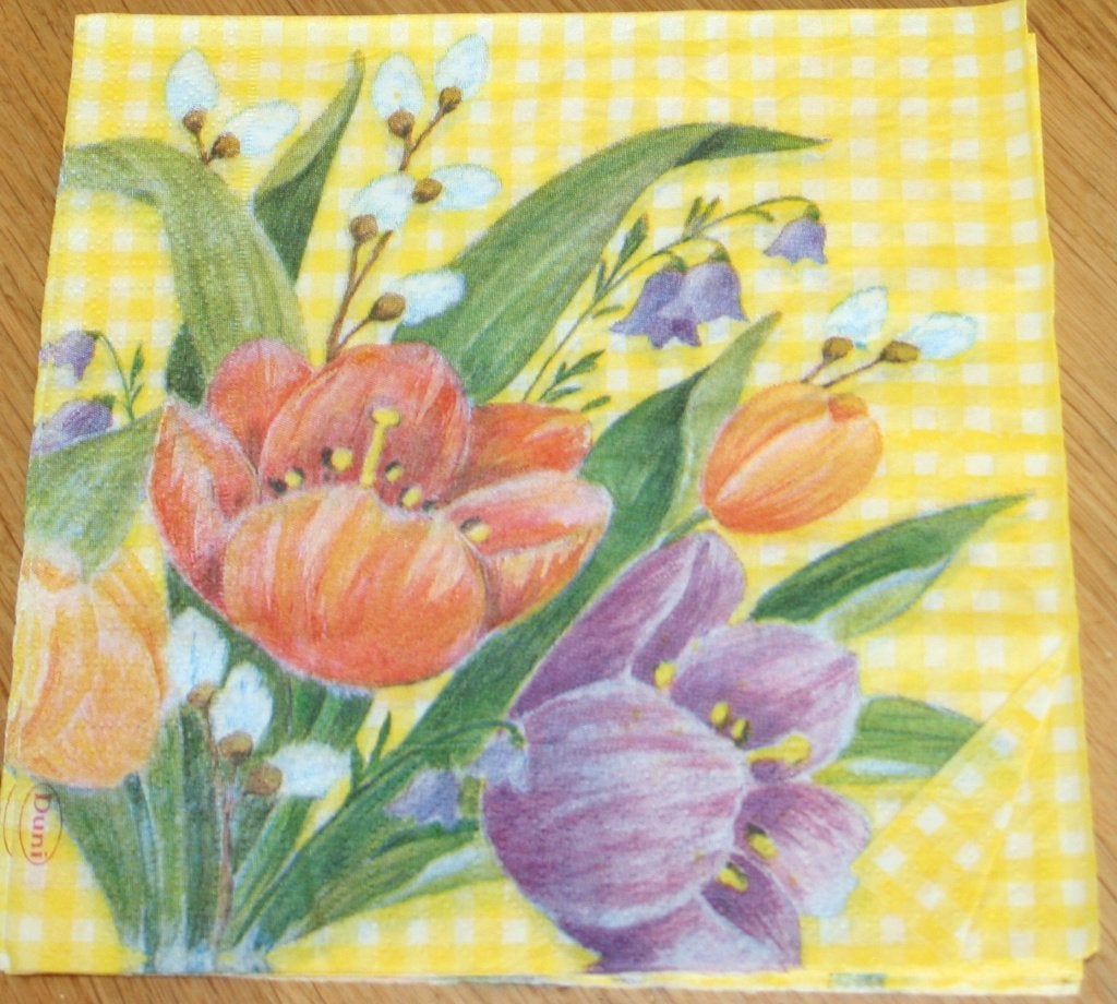 35 decoupage servetten, Ophalen of Verzenden, Nieuw, Knutselwerk