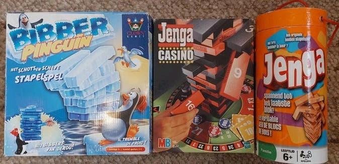 Jenga, Bibber Pinguin, Torenspel, Stapelspel, Ophalen of Verzenden