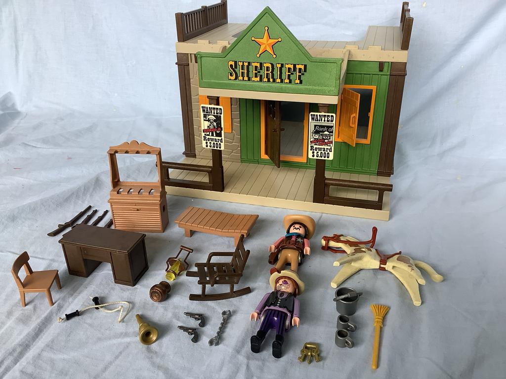 Playmobil 3786 Sheriff Office, Kinderen en Baby's, Speelgoed | Playmobil, Ophalen of Verzenden, Gebruikt