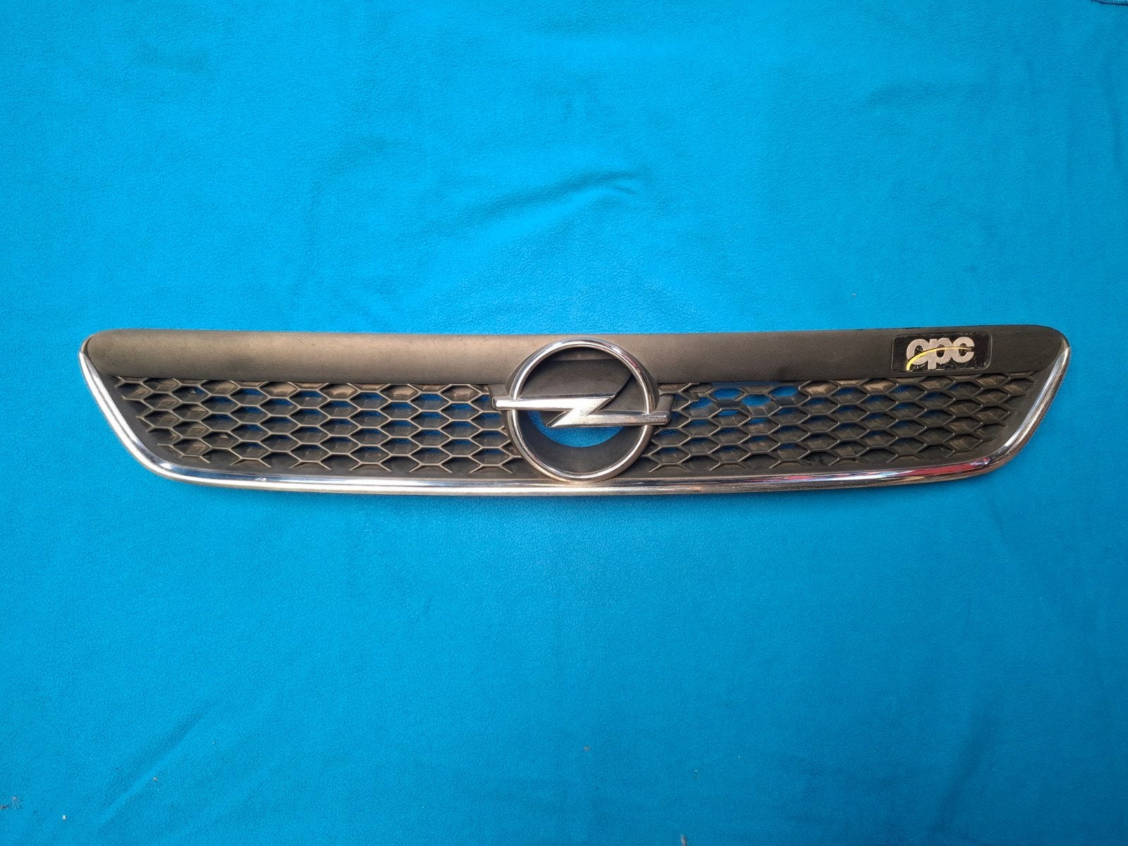 opel astra g opc2 grill & setje donkere angel eyes koplampen, Auto-onderdelen, Ophalen of Verzenden, Opel, Bumper
