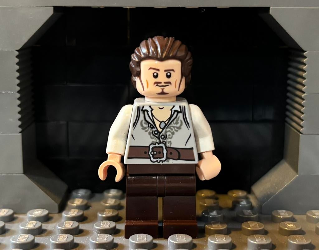 Lego Pirates of the Caribbean Will Turner poc026, Gebruikt, Overige thema's, Lego, Ophalen of Verzenden