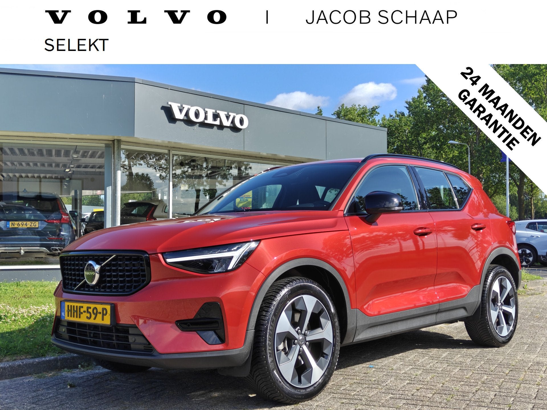 Volvo XC40 B4 211PK Plus Dark | BLIS | Trekhaak | H&K | Verw, Gebruikt, 4 cilinders, Origineel Nederlands, Bedrijf