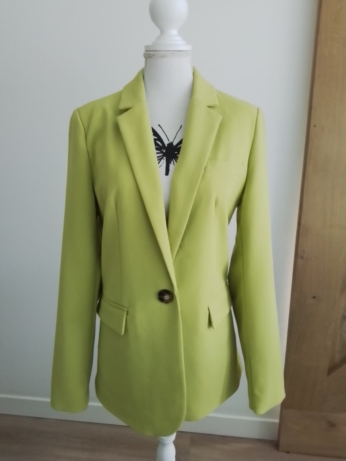 nieuw fel groen jasje, blazer Y.A.S mt S, Nieuw, Ophalen of Verzenden, Jasje, Y.A.S