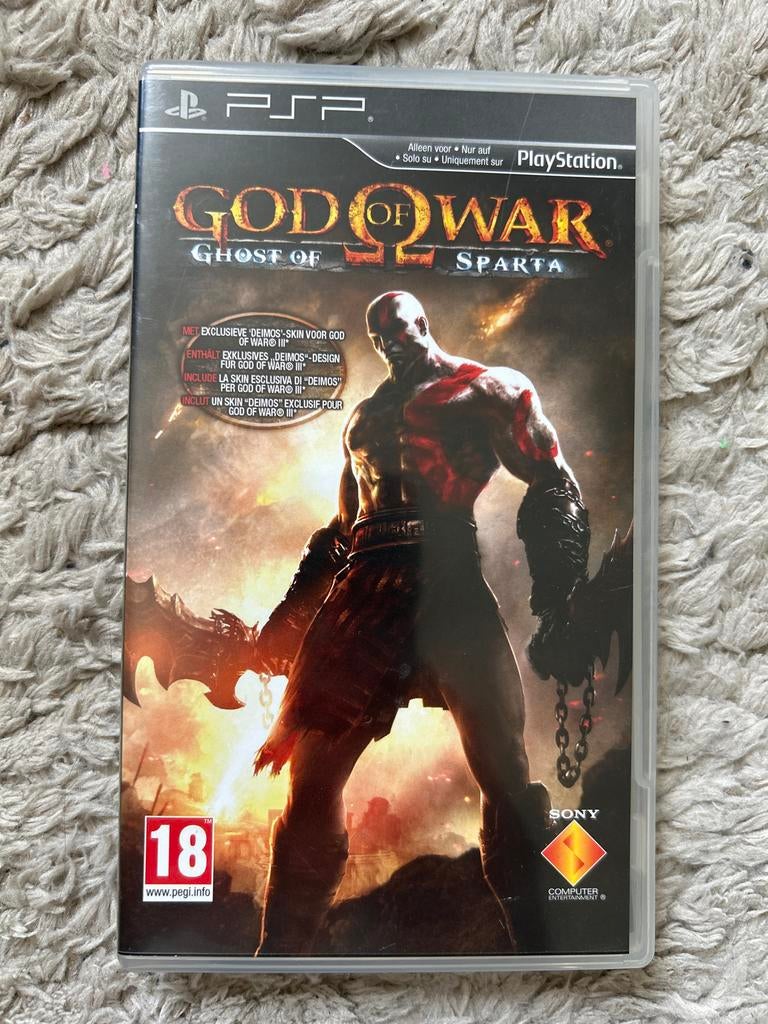 God of War: Ghost of Sparta - PSP (PEGI 18), Vanaf 18 jaar, 1 speler, Zo goed als nieuw, Ophalen