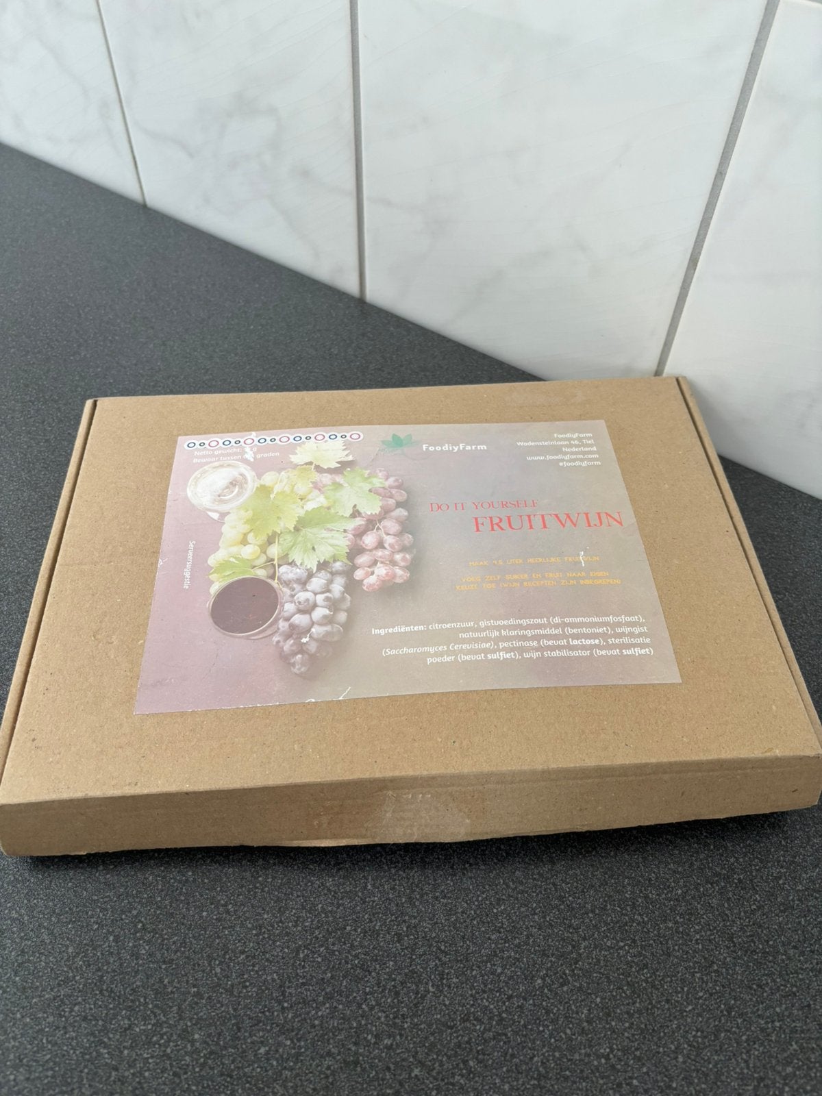 Nieuw pakket Zelf wijn maken, Ophalen of Verzenden, Nieuw