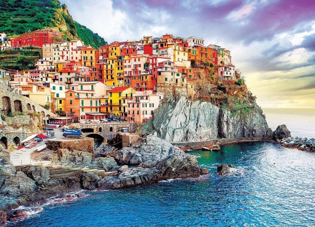 Legpuzzel 1000 nieuw Eurographics Manarola Italie, Ophalen of Verzenden, 500 t/m 1500 stukjes, Nieuw, Legpuzzel