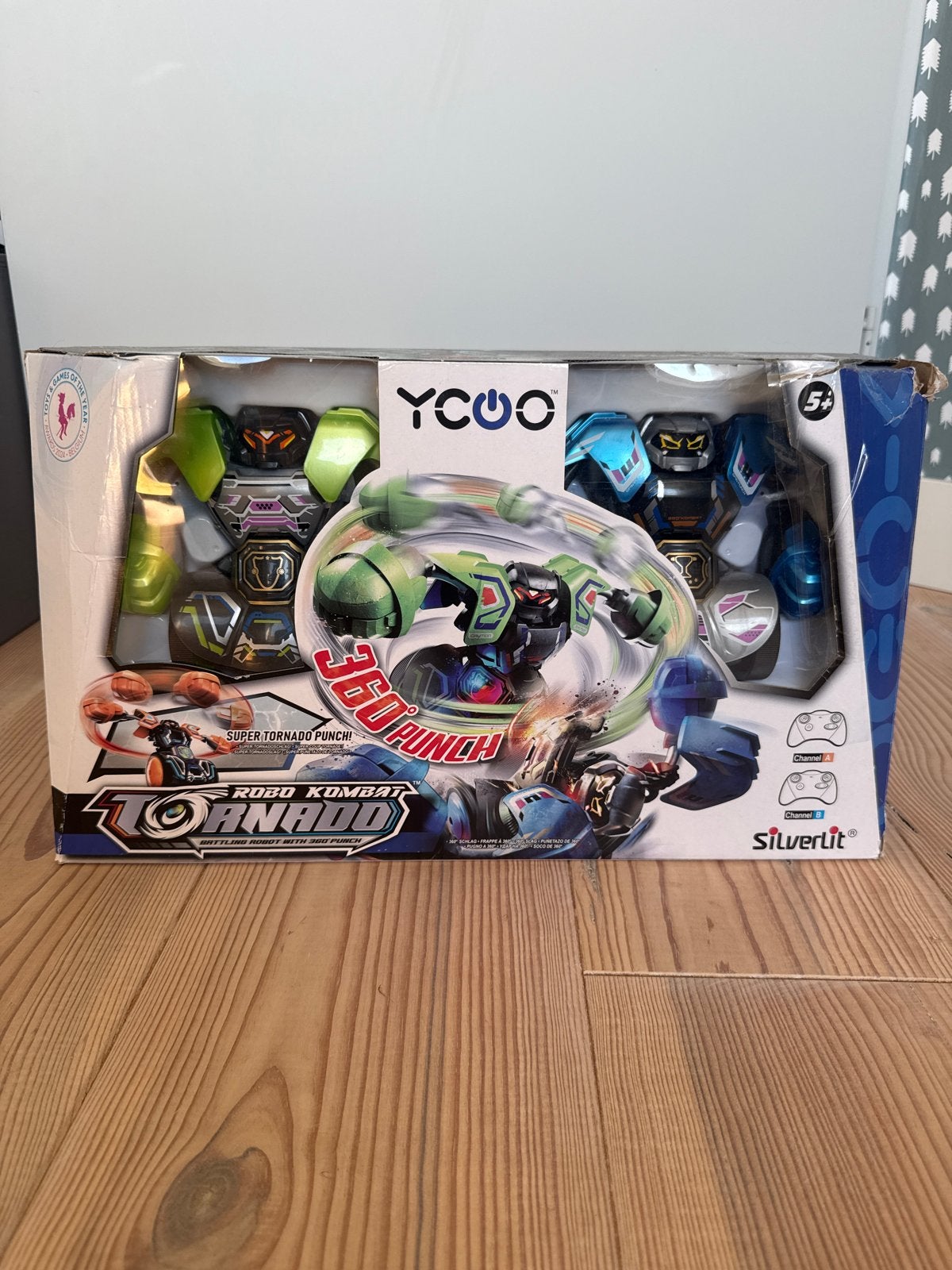 YCOO Robo Kombat Tornado - Robot Boks Set, Ophalen of Verzenden, Zo goed als nieuw, Jongen of Meisje
