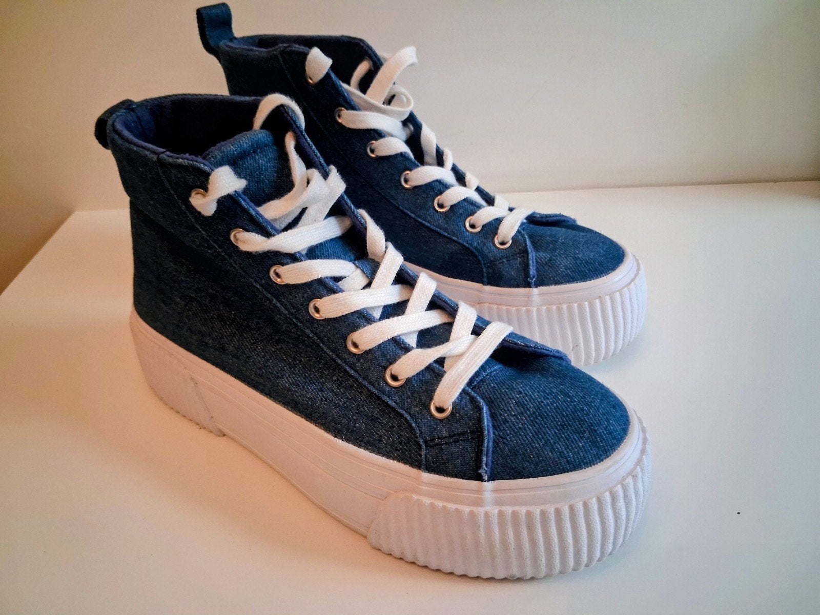 Gave Oxmox Hoge Sneakers – Maat 39, Oxmox, Blauw, Ophalen of Verzenden, Sneakers of Gympen