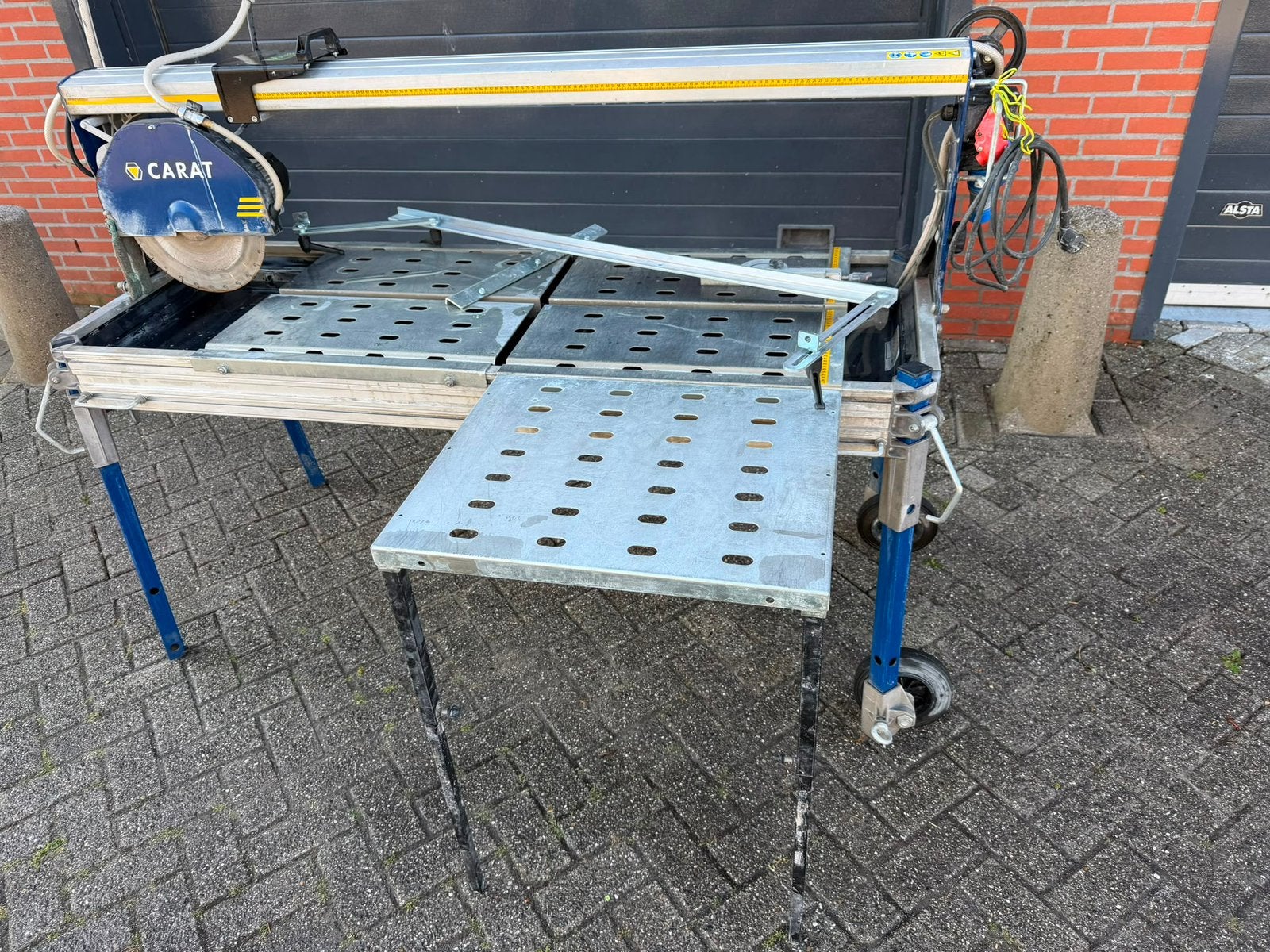 Carat P-3512 Brugzaagmachine, Ophalen, Gebruikt, 70 mm of meer, Overige typen