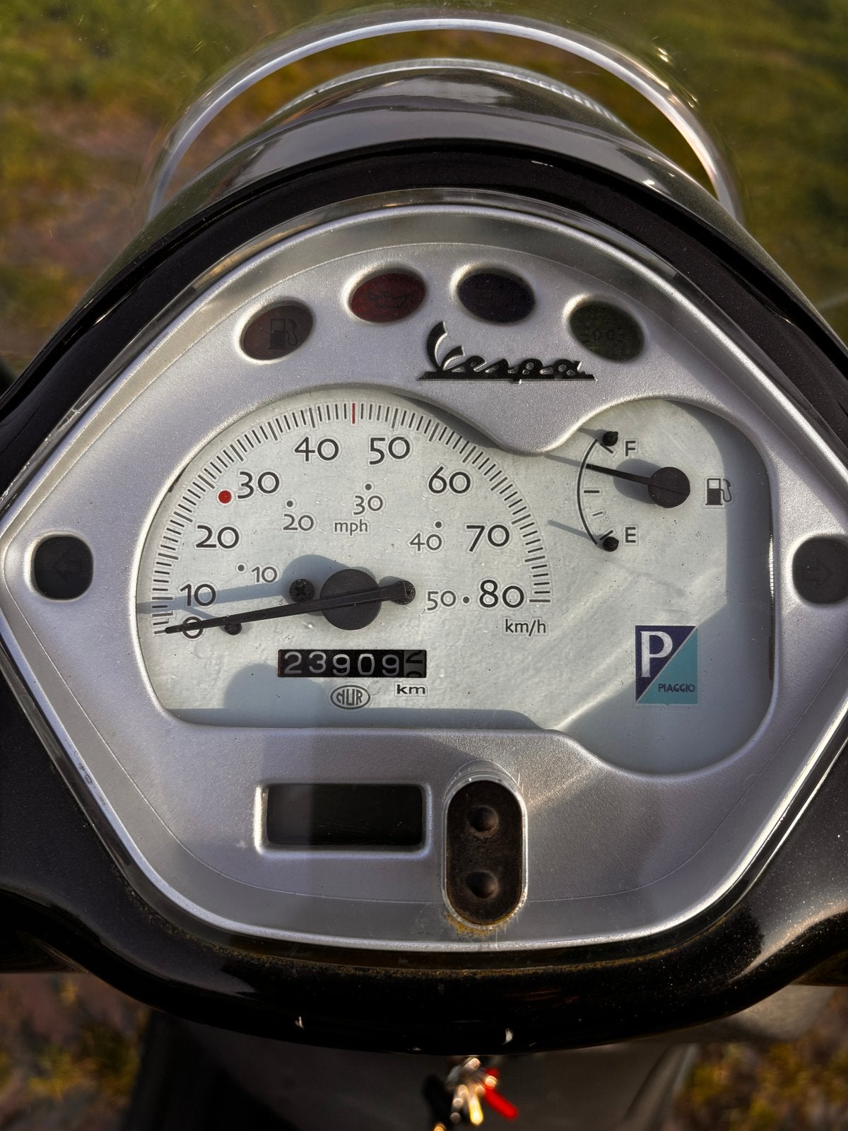 Vespa 50 cc 4takt - Goed rijdende scooter met nieuw zadel, Gebruikt, Overige modellen, Maximaal 45 km/u, Ophalen of Verzenden