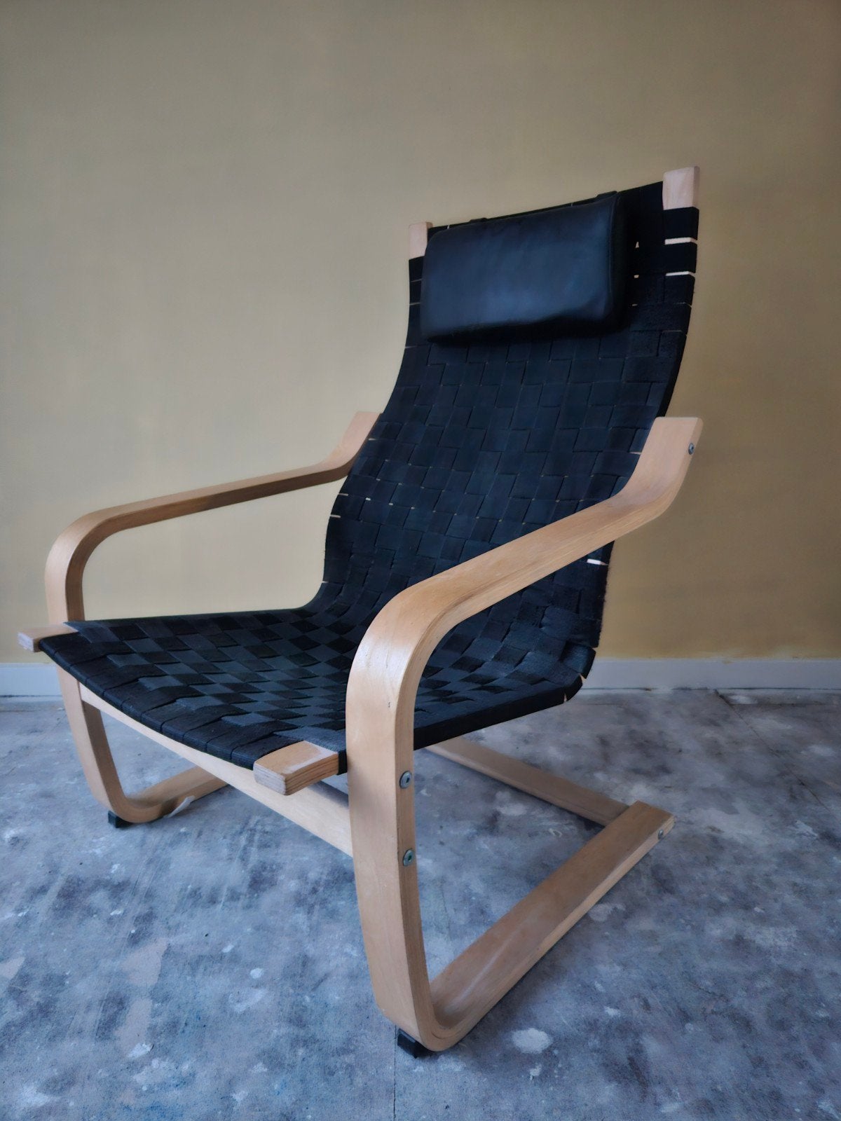 IKEA collectors item POANG Noboru Nakamura, Huis en Inrichting, Fauteuils, Ophalen of Verzenden, Zo goed als nieuw, 75 tot 100 cm