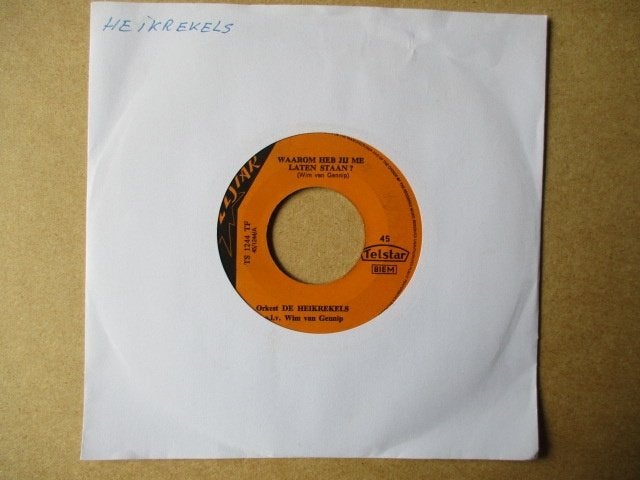 s0297 heikrekels - waarom heb jij me laten staan, Cd's en Dvd's, Vinyl Singles, Ophalen, Gebruikt, 7 inch, Overige genres