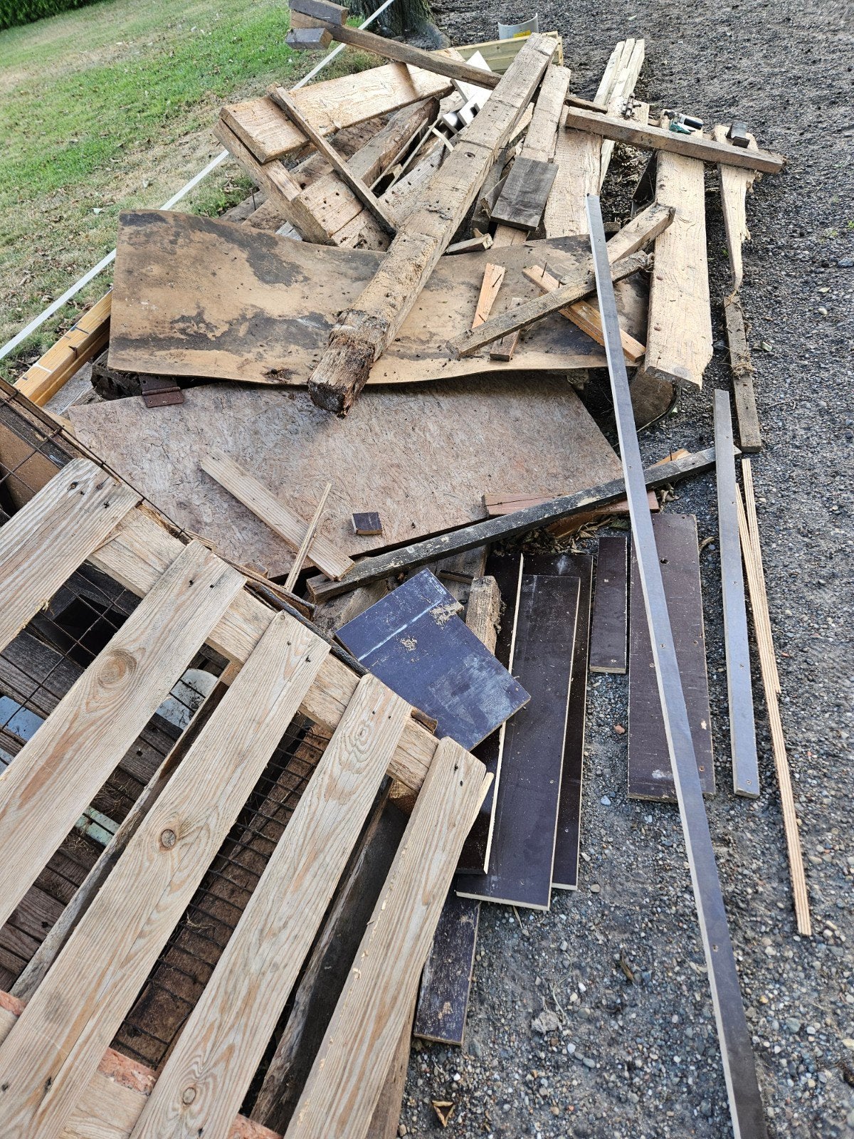 Brandhout sloophout gratis, Minder dan 3 m³, Ophalen