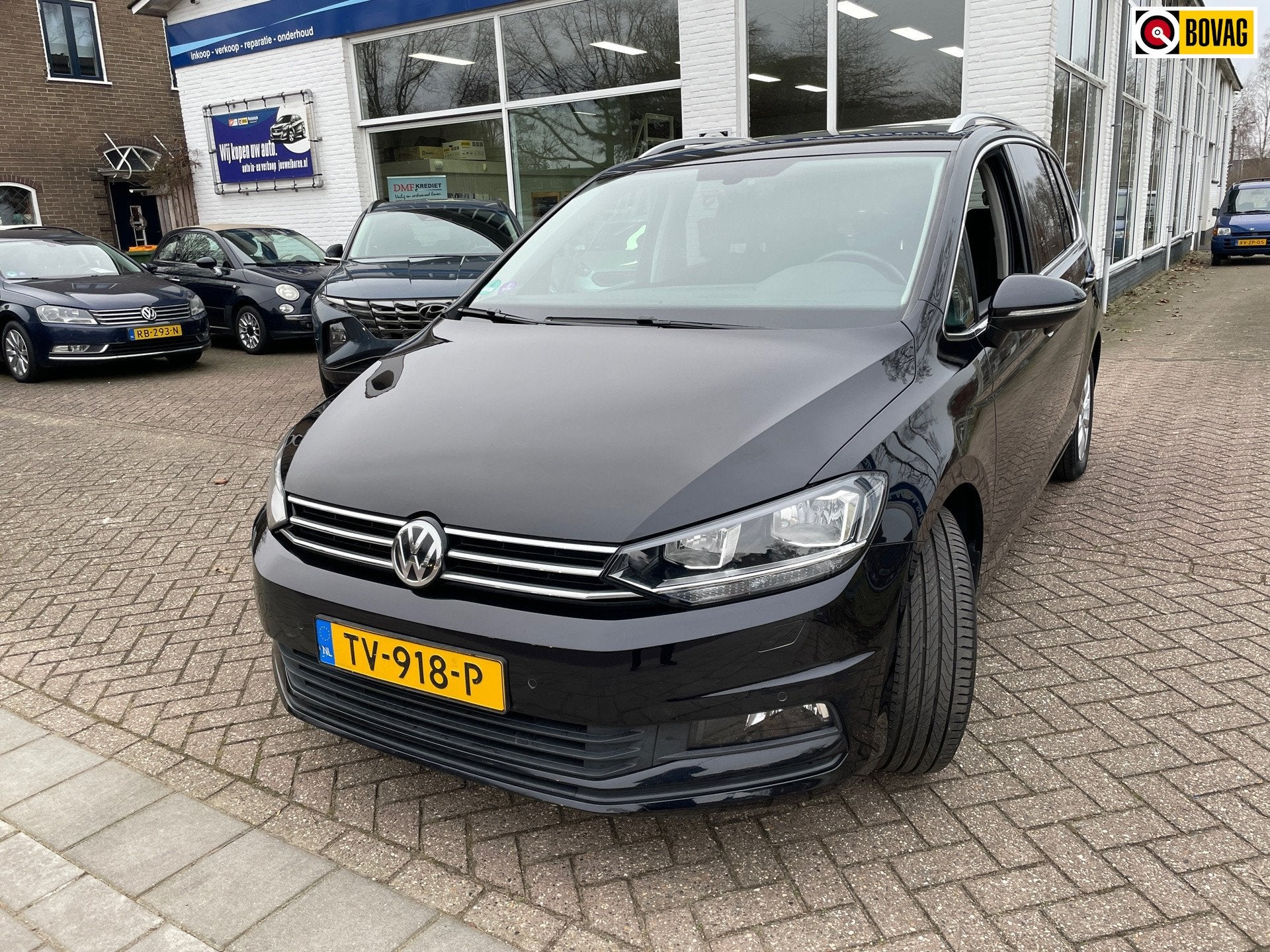 Volkswagen Touran 1.4 TSI Highline Edition R 7p, Auto's, Stof, Gebruikt, 4 cilinders, 150 pk