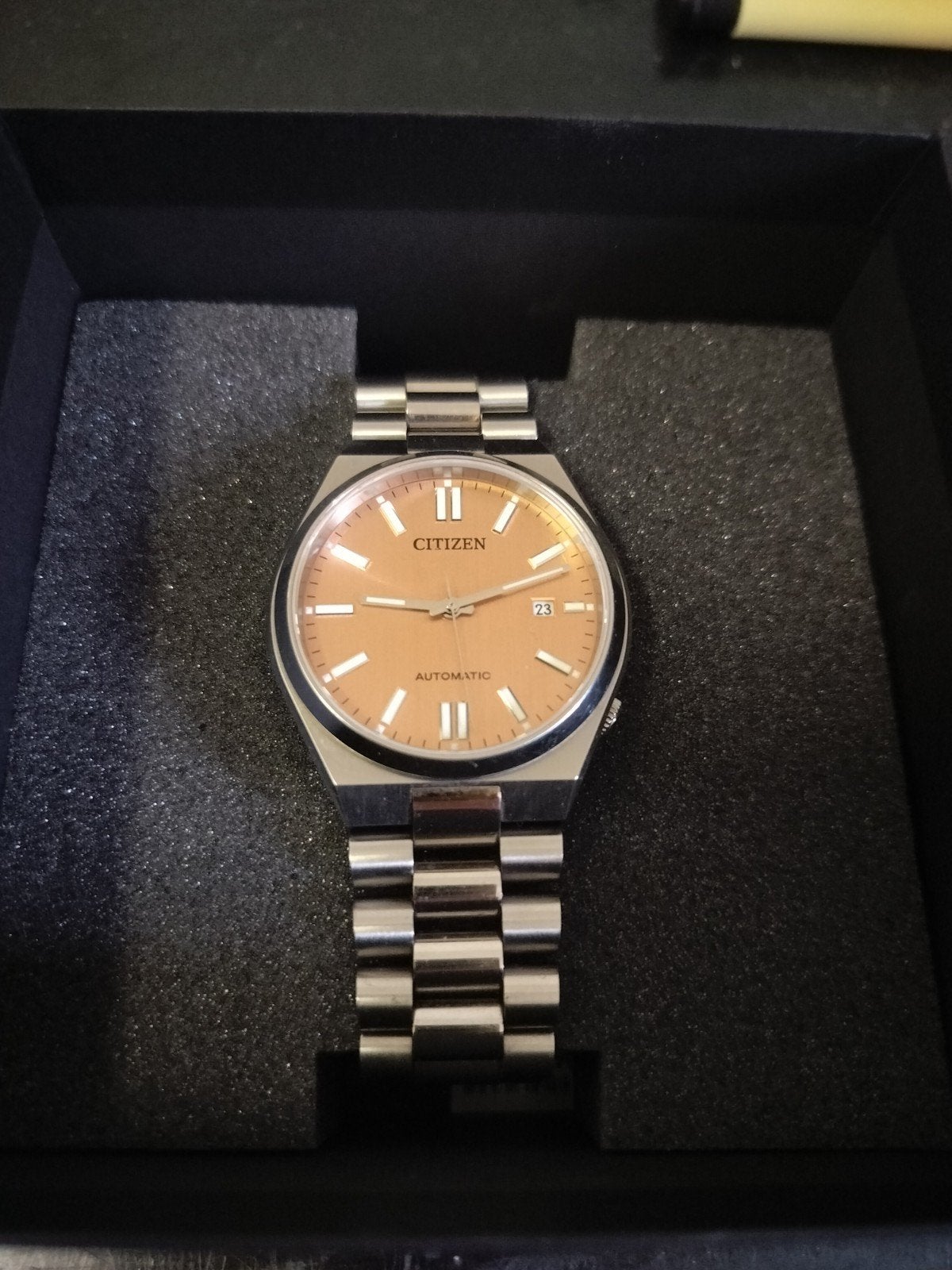 Citizen Automatisch Horloge - Zo goed als nieuw, Staal, Staal, Ophalen of Verzenden, Zo goed als nieuw