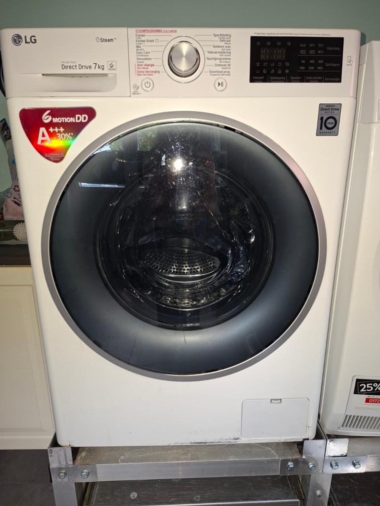 Wasmachine LG, 6 tot 8 kg, Ophalen of Verzenden, Gebruikt, 85 tot 90 cm