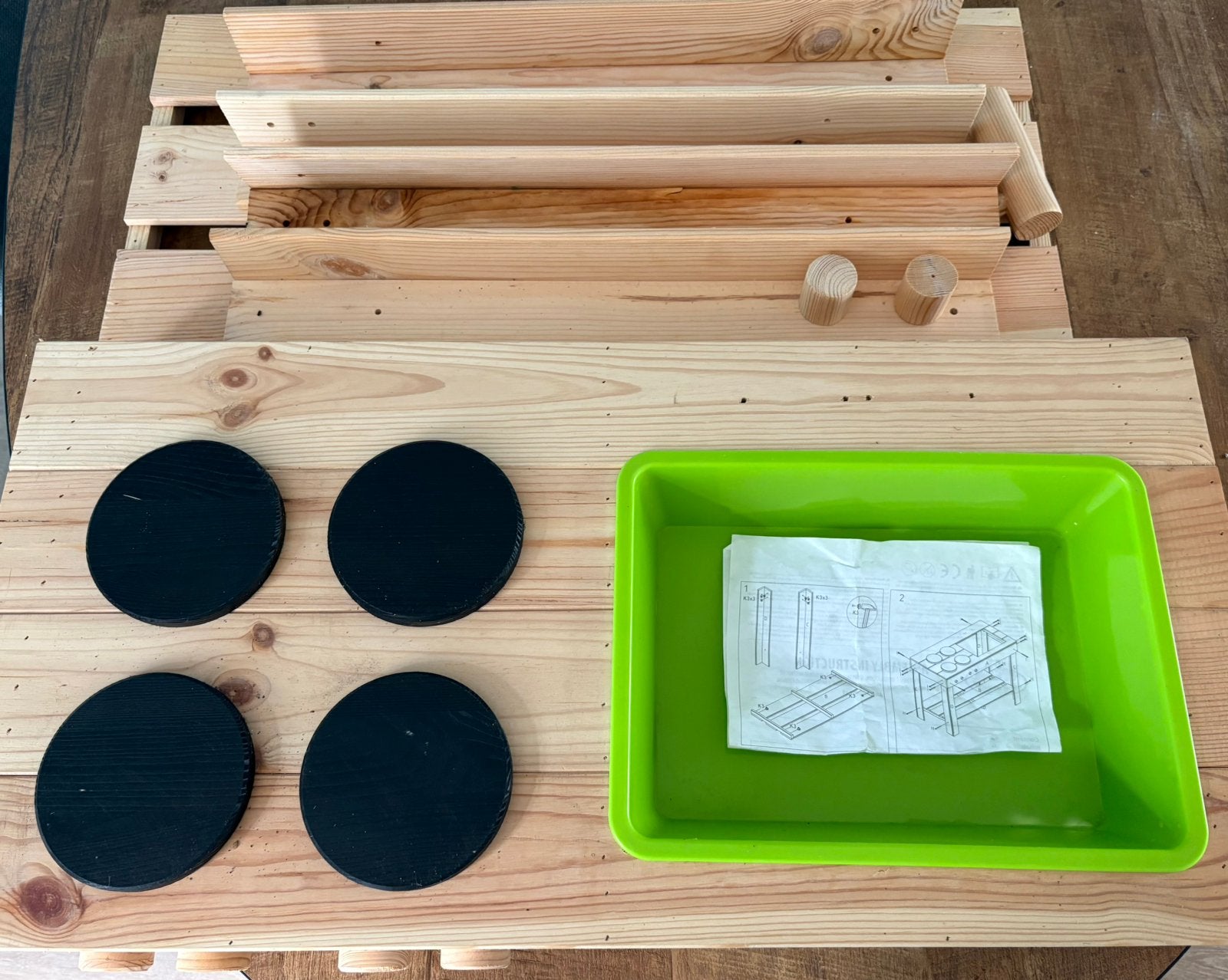 Modderkeuken, Ophalen, Nieuw