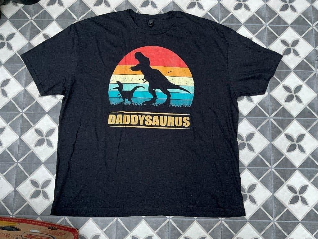Gaaf shirt Daddysaurus Maat XXXXL, Nieuw, Emmen, Regina, Gaaf shirt Daddysaurus Maat XXXXL