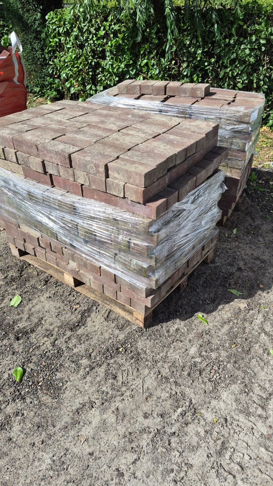 ✅️🧱GEBAKKEN DIKFORMATEN.  ZEVENDUIMERS, Tuin en Terras, Ophalen of Verzenden, Gebruikt, Keramiek, Klinkers