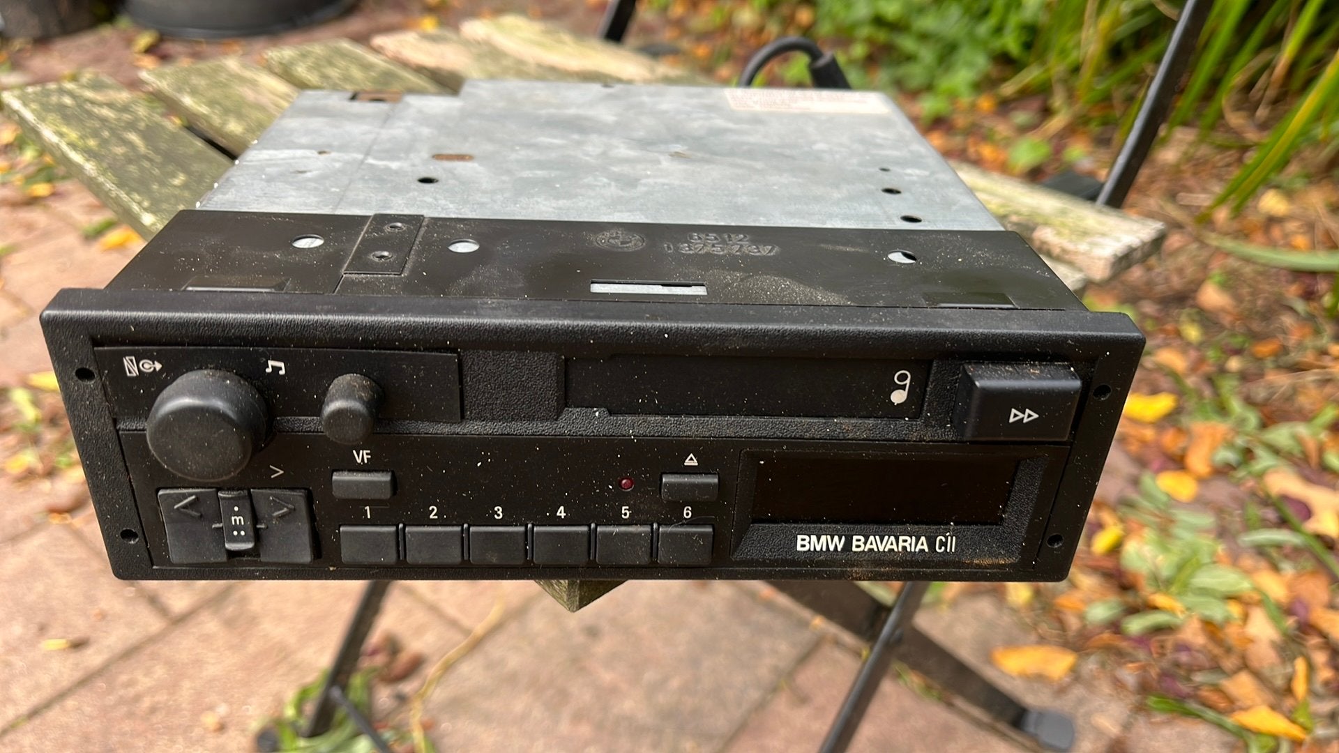 Bmw / blaupunkt autoradio met cassette, Ophalen, Gebruikt
