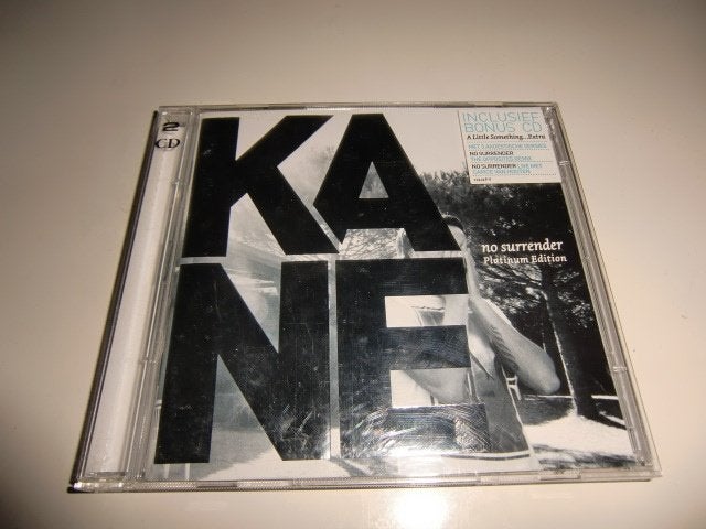 Kane - No Surrender - Platinum Edition - 2 CD's, Cd's en Dvd's, Ophalen of Verzenden, Zo goed als nieuw, Rock, Album