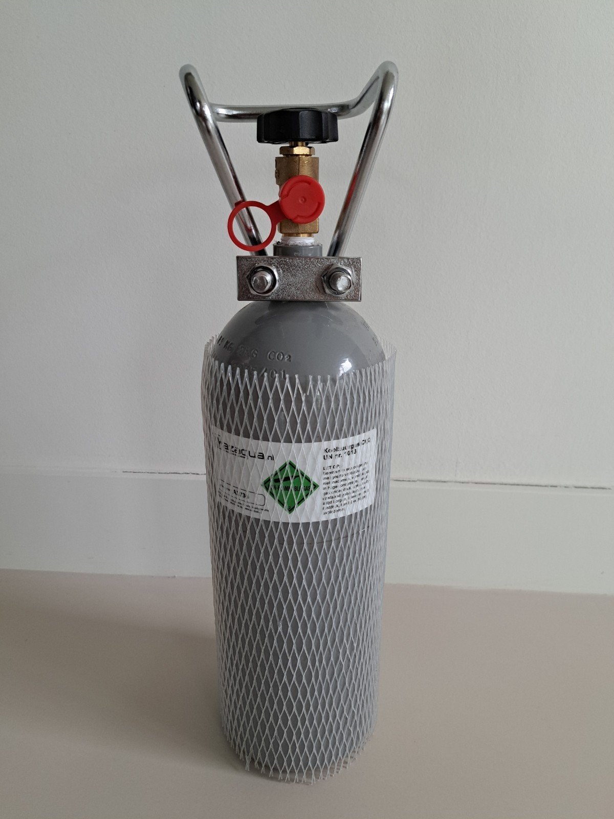 CO2 fles cilinder 2kg met beugel en kraan - Nieuw, Ophalen, Nieuw