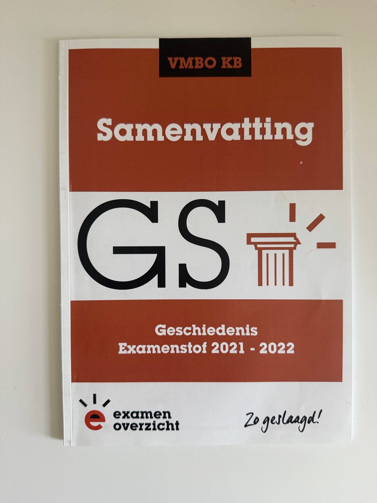 Samenvatting Geschiedenis Examenstof 2021-2022 VMBO KB, Boeken, Schoolboeken, Ophalen of Verzenden, Zo goed als nieuw, VMBO, Geschiedenis