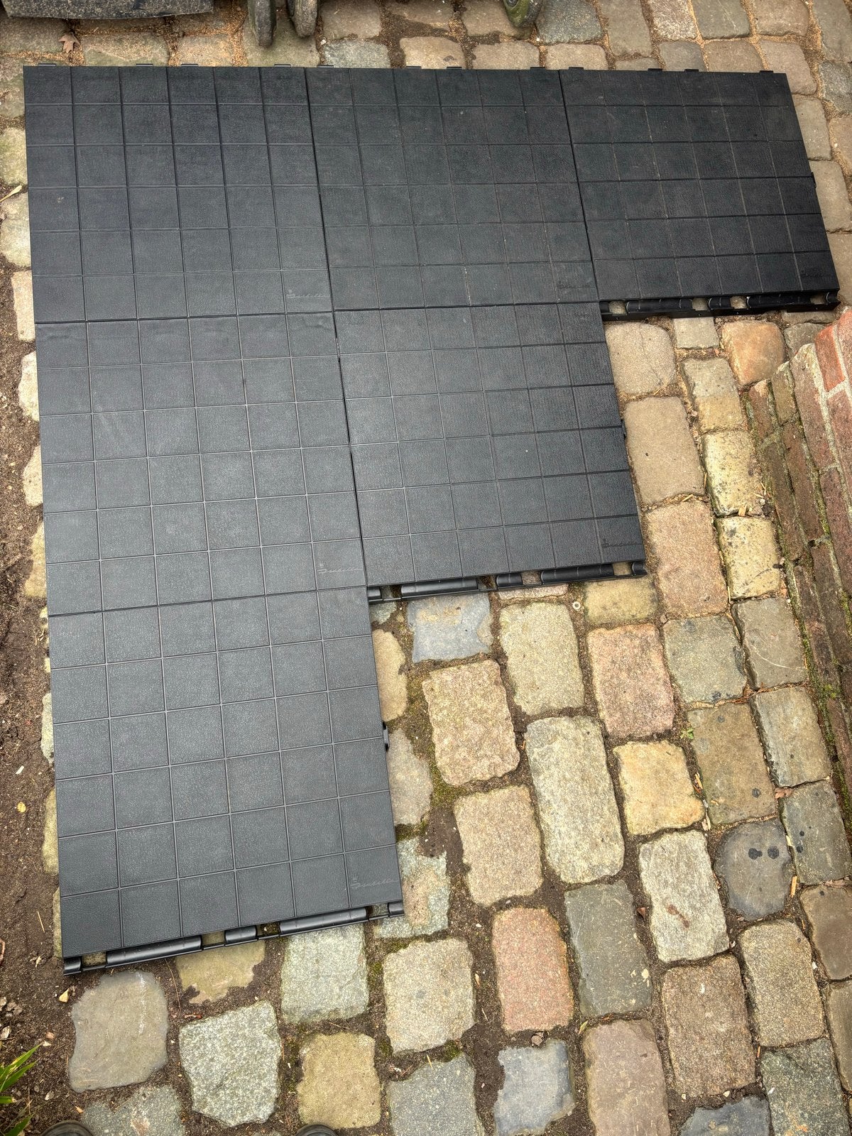 Isabella vloertegels 50x50cm - Ideaal voor voortent/garage, Caravans en Kamperen, Kampeeraccessoires, Ophalen, Zo goed als nieuw