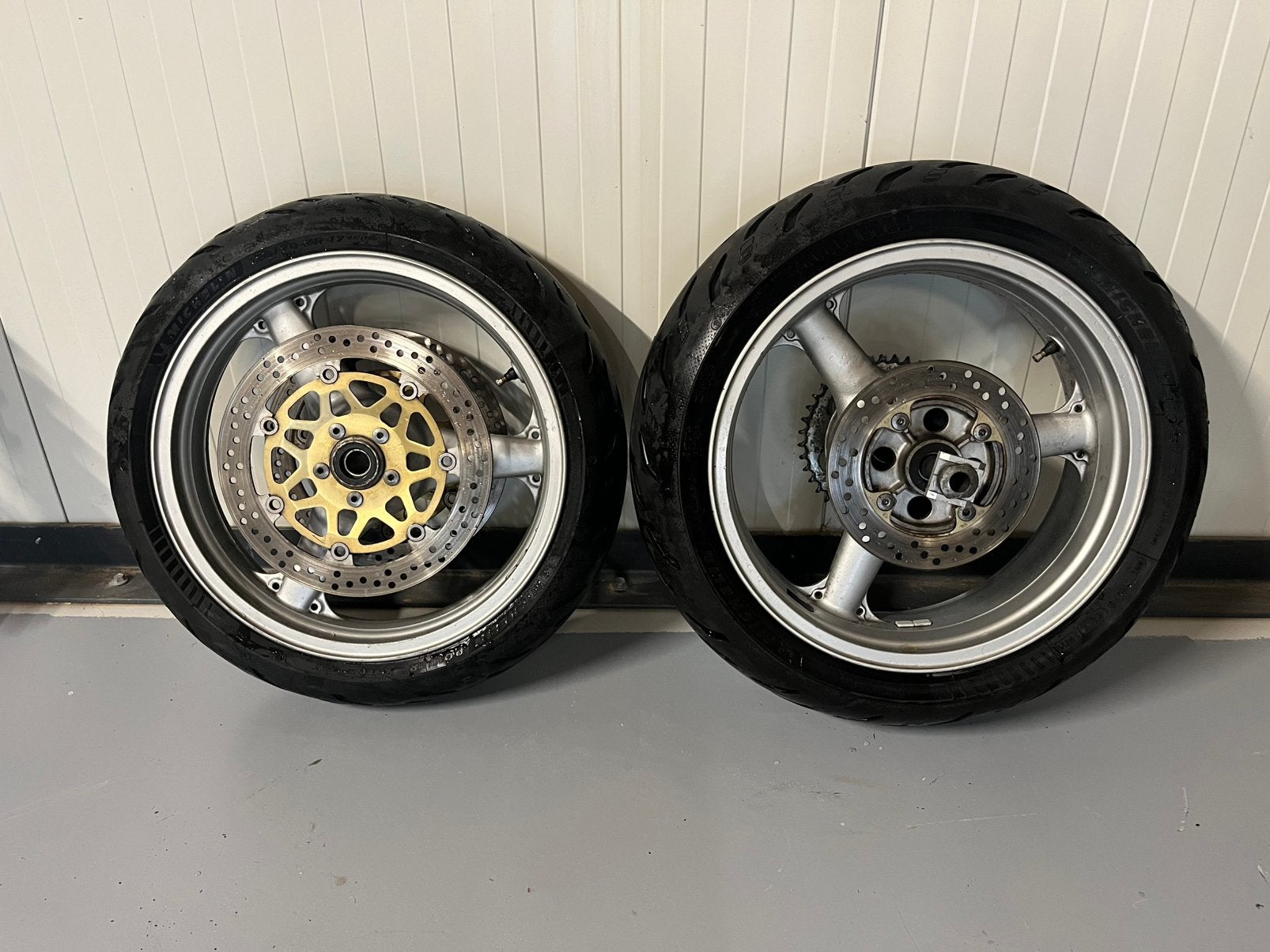 Kawasaki zx6r 2000-2002 velgenset, Ophalen of Verzenden, Kawasaki, ., .
