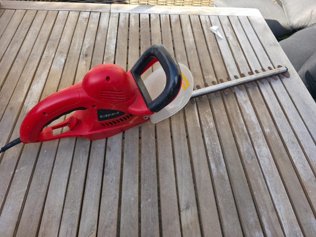 Gamma HS510 elektrische heggenschaar - 510W, Ophalen of Verzenden, Gebruikt, Elektrisch, Gamma