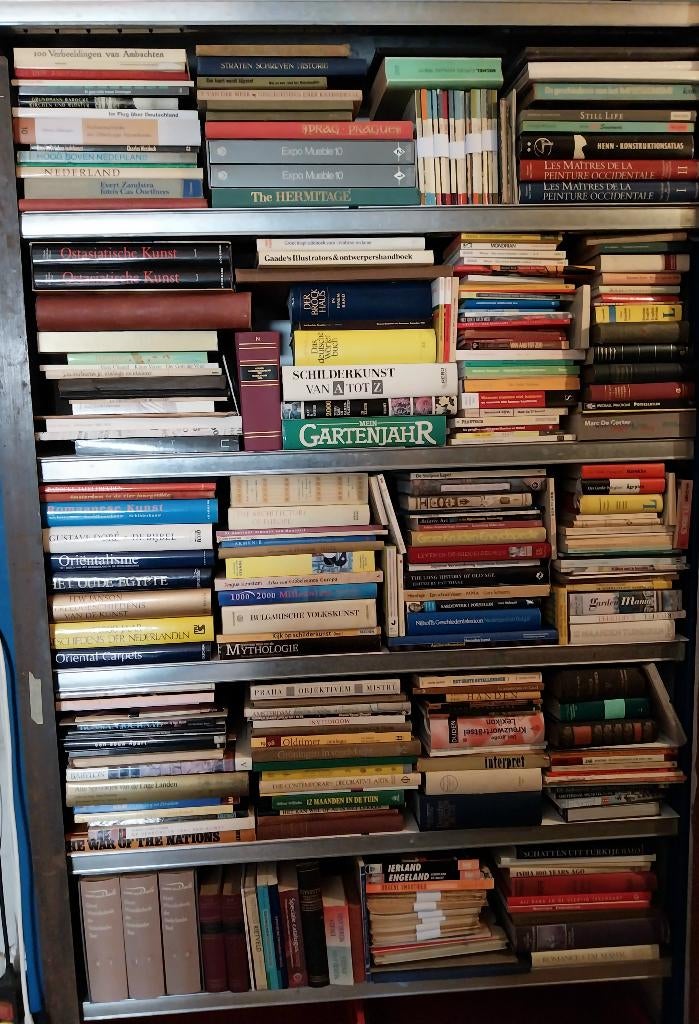 Veel mooie boeken, 300 stuks. Kunst, Geschiedenis en meer!, Boeken, Partijen en Verzamelingen, Ophalen, Gelezen, Verschillende onderwerpen